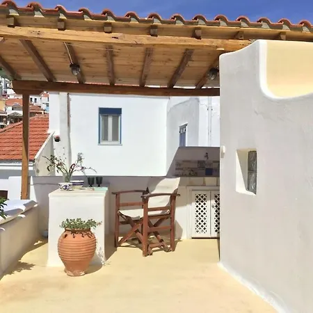 Agapi Nefeli Artisthouse Roofterrace Island Sea View Holiday home Skopelos Town