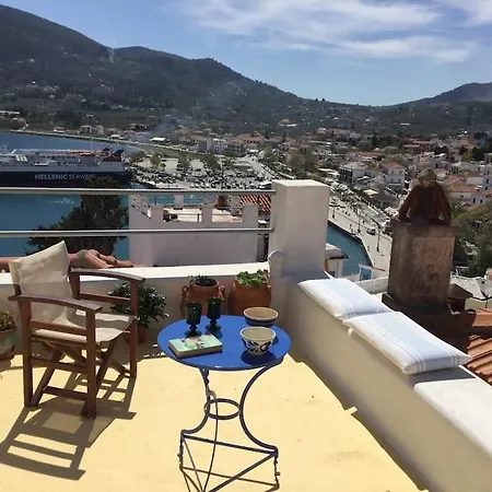 Agapi Nefeli Artisthouse Roofterrace Island Sea View Holiday home